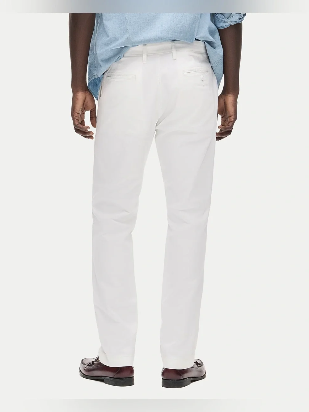 J.Crew 770™ Straight-fit stretch chino pant in white